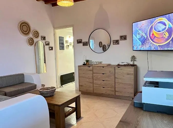 Lux Mykonos House Semesterbostad Agios Stefanos (Mykonos)